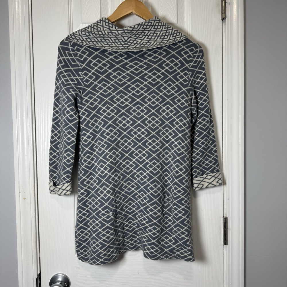 Moth Anthropologie Sweater Women's Small Galena Cowl Neck Gray Alpaca Blend - Picture 7 of 9